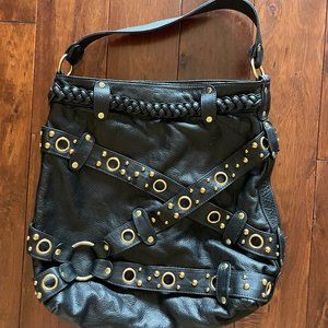 Treesje Leather Studded Handbag